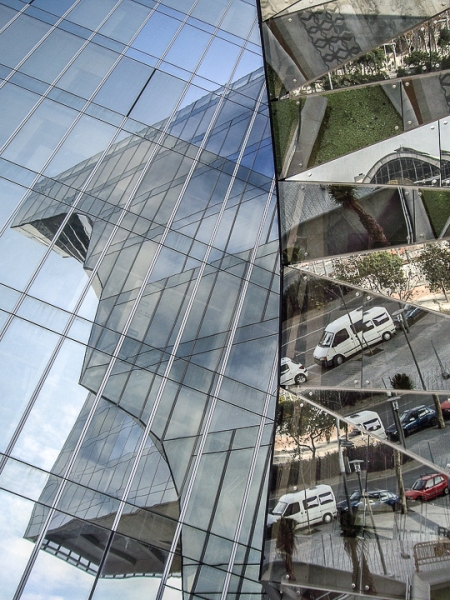 Gas Natural building | designed by Miralles & Tagliabue | Barcelona